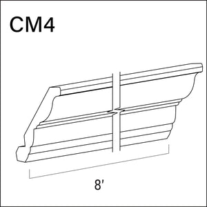 Insert Crown Molding 4"