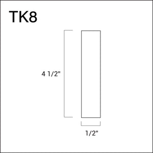 Toe Kick 4 1/2" x 8'