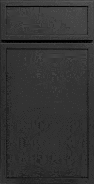 Framed Milton Black Door