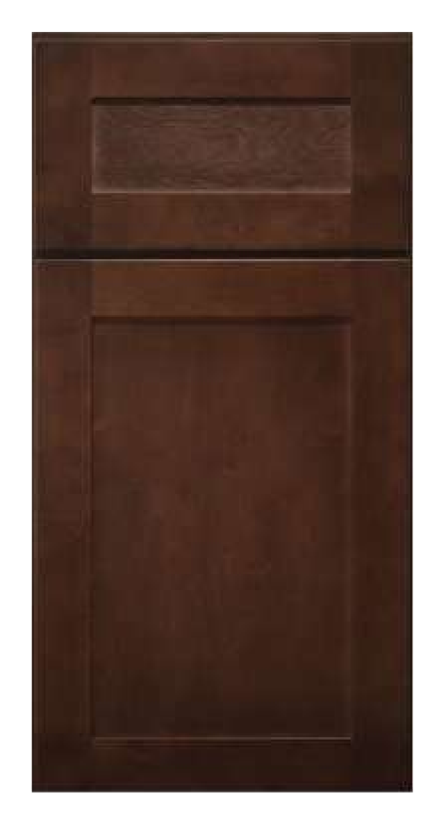 Framed Shaker Espresso Door