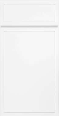 Framed Milton White Door