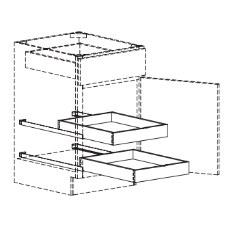 Roll Out Tray Frame Cabniets